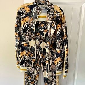 MIAMI VICE Jaguar TrackSuit Jacket + Pant COMBO ✨🐆🌴